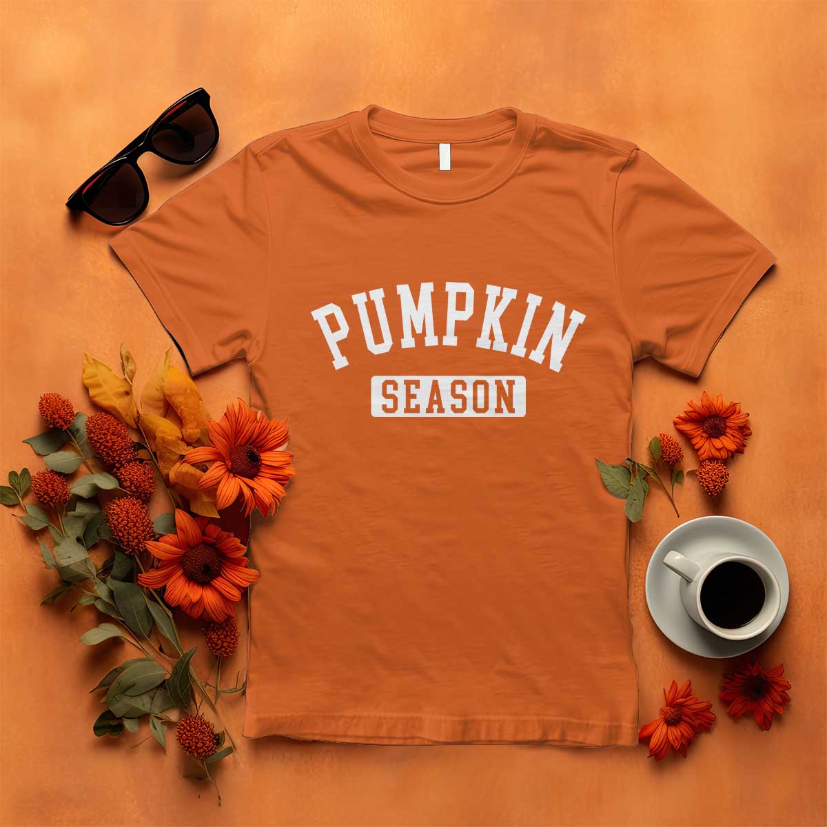 Pumpkin Season T Shirt Fall Harvest Season Thanksgiving - Wonder Print Shop