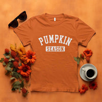 Pumpkin Season T Shirt Fall Harvest Season Thanksgiving - Wonder Print Shop