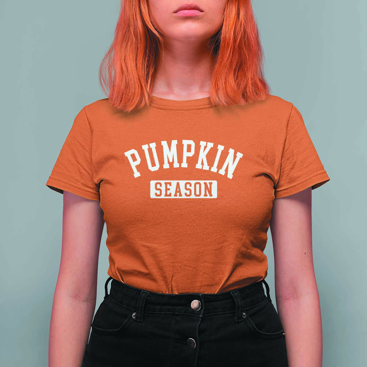 Pumpkin Season T Shirt For Women Fall Harvest Season Thanksgiving - Wonder Print Shop