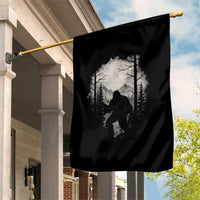 Funny Bigfoot Hunting Garden Flag Sasquatch Wildlife Hunter Forest - Wonder Print Shop