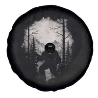 Funny Bigfoot Hunting Spare Tire Cover Sasquatch Wildlife Hunter Forest - Wonder Print Shop
