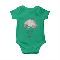 Funny Bigfoot Hunting Baby Onesie Sasquatch Wildlife Hunter Forest - Wonder Print Shop
