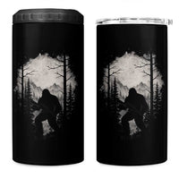 Funny Bigfoot Hunting 4 in 1 Can Cooler Tumbler Sasquatch Wildlife Hunter Forest - Wonder Print Shop