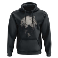 Funny Bigfoot Hunting Hoodie Sasquatch Wildlife Hunter Forest - Wonder Print Shop