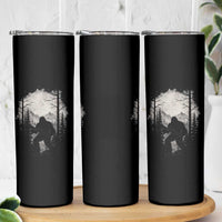 Funny Bigfoot Hunting Skinny Tumbler Sasquatch Wildlife Hunter Forest - Wonder Print Shop