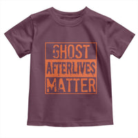 Funny Ghost Hunting Toddler T Shirt Ghost Afterlives Matter Paranormal Investigator Halloween - Wonder Print Shop