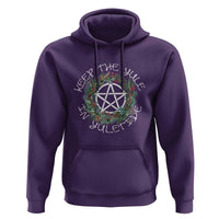 Keep The Yule In Yuletide Hoodie Yule Christmas Wreath