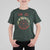 Yule Pagan T Shirt For Kid God Jul Christmas Nordic Vegvisir Wreath - Wonder Print Shop