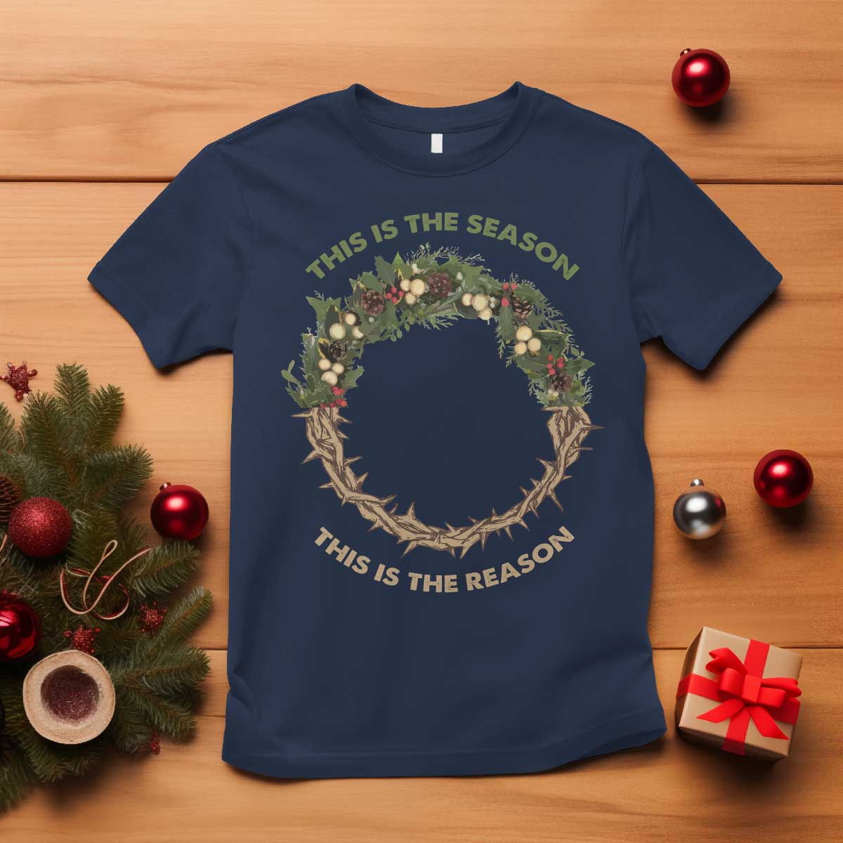 This Is The Season This Is The Reason Christian Christmas T Shirt - Wonder Print Shop