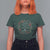 Keep The Yule In Yuletide T Shirt For Women Yule Christmas Wreath Pentagram - Wonder Print Shop