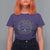 Keep The Yule In Yuletide T Shirt For Women Yule Christmas Wreath Pentagram - Wonder Print Shop