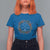 Keep The Yule In Yuletide T Shirt For Women Yule Christmas Wreath Pentagram - Wonder Print Shop
