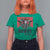 Western Xmas T Shirt For Women Howdy Christmas Cow Skull Xmas Wreath - Wonder Print Shop