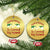 Funny Xmas Dirt Bike Christmas Ornament Santa Cross Is Coming To Town Motorcross - Wonder Print Shop