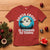 Funny Christmas Motocross T Shirt Santa Cross Is Coming To Town Sport - Wonder Print Shop