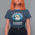 Funny Christmas Motocross T Shirt For Women Santa Cross Is Coming To Town Sport - Wonder Print Shop