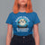Funny Christmas Motocross T Shirt For Women Santa Cross Is Coming To Town Sport - Wonder Print Shop