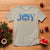 Joy To The World T Shirt Christian Christmas Nativity Scene Star Of Bethlehem - Wonder Print Shop