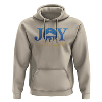 Joy To The World Hoodie Christian Christmas Nativity Scene Star Of Bethlehem