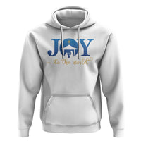 Joy To The World Hoodie Christian Christmas Nativity Scene Star Of Bethlehem