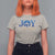 Joy To The World T Shirt For Women Christian Christmas Nativity Scene Star Of Bethlehem - Wonder Print Shop