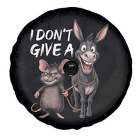 Funny I Dont Give a Rats Ass Spare Tire Cover Donkey And Mouse Meme - Wonder Print Shop