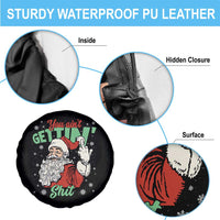 Funny Christmas Naughty Santa Spare Tire Cover You Aint Getting Shit Inappropriate Xmas - Wonder Print Shop