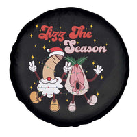 Dirty Christmas Jizz The Season Spare Tire Cover Funny Xmas Inappropriate Adult Humor - Wonder Print Shop
