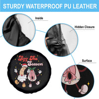 Dirty Christmas Jizz The Season Spare Tire Cover Funny Xmas Inappropriate Adult Humor - Wonder Print Shop