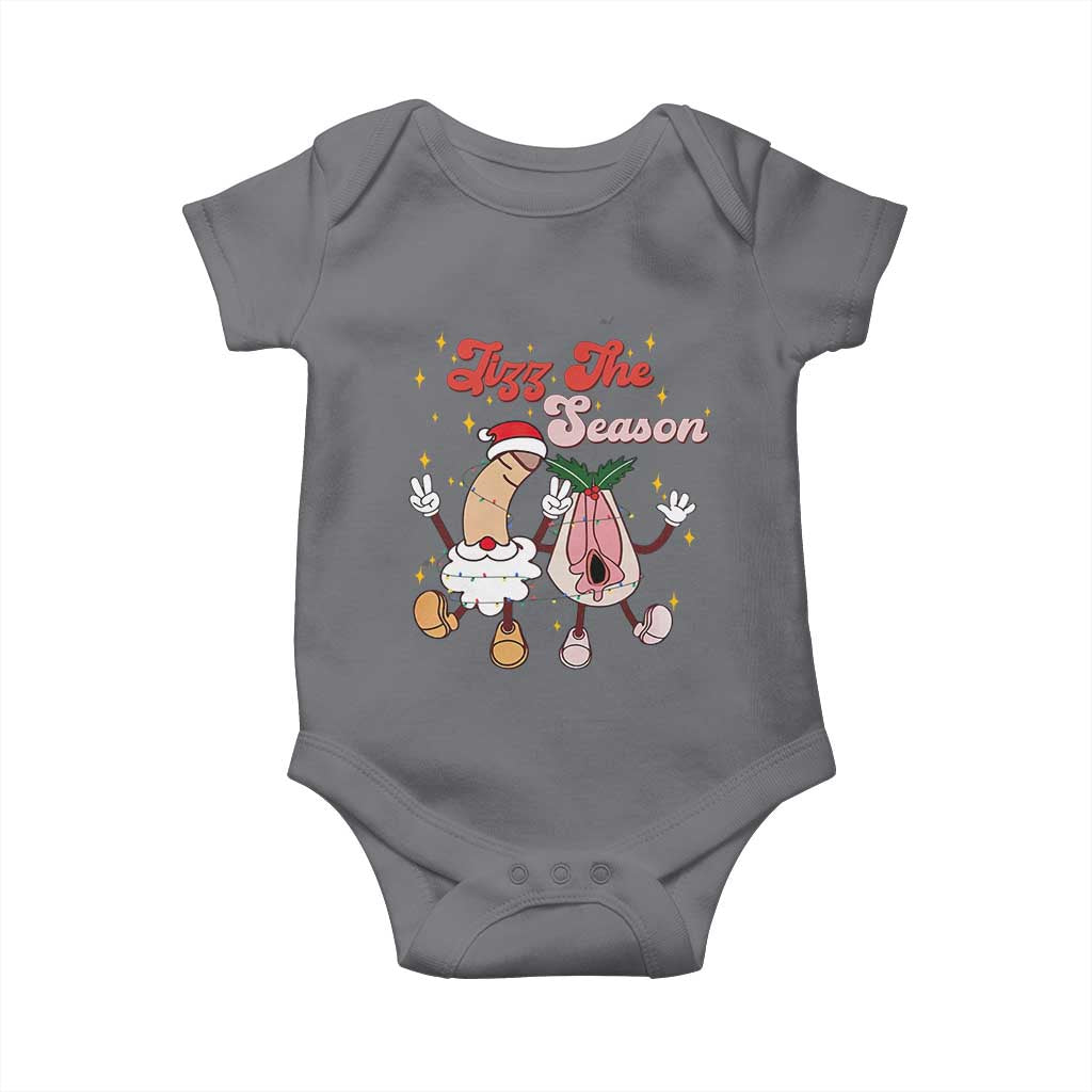 Dirty Christmas Jizz The Season Baby Onesie Funny Xmas Inappropriate Adult Humor - Wonder Print Shop