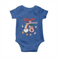 Dirty Christmas Jizz The Season Baby Onesie Funny Xmas Inappropriate Adult Humor - Wonder Print Shop