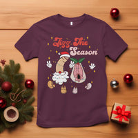 Dirty Christmas Jizz The Season T Shirt Funny Xmas Inappropriate Adult Humor - Wonder Print Shop