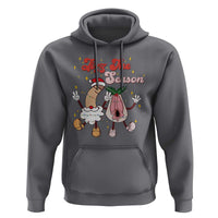 Dirty Christmas Jizz The Season Hoodie Funny Xmas Inappropriate Adult Humor - Wonder Print Shop