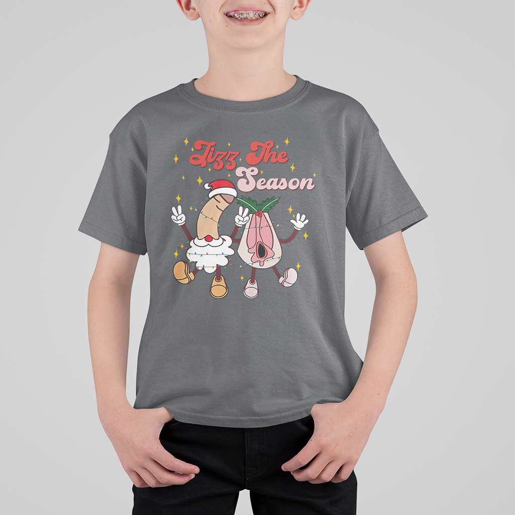 Dirty Christmas Jizz The Season T Shirt For Kid Funny Xmas Inappropriate Adult Humor - Wonder Print Shop