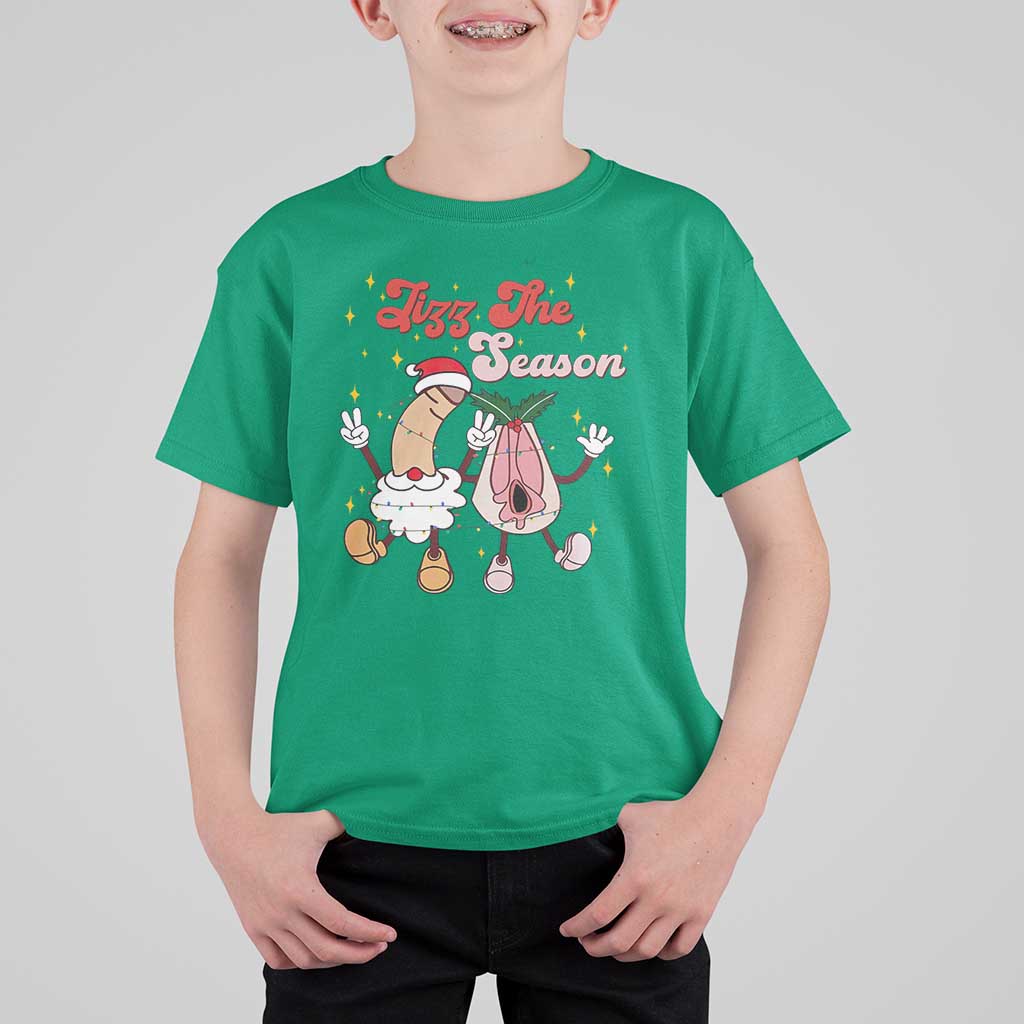 Dirty Christmas Jizz The Season T Shirt For Kid Funny Xmas Inappropriate Adult Humor - Wonder Print Shop