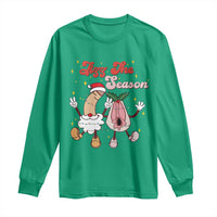 Dirty Christmas Jizz The Season Long Sleeve Shirt Funny Xmas Inappropriate Adult Humor - Wonder Print Shop