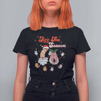 Dirty Christmas Jizz The Season T Shirt For Women Funny Xmas Inappropriate Adult Humor - Wonder Print Shop