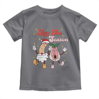 Dirty Christmas Jizz The Season Toddler T Shirt Funny Xmas Inappropriate Adult Humor - Wonder Print Shop