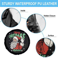 Funny Merry Christmas Assholes Spare Tire Cover Xmas Naughty Santa Adult Jokes - Wonder Print Shop