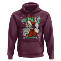 Funny Merry Christmas Assholes Hoodie Xmas Naughty Santa Adult Jokes - Wonder Print Shop