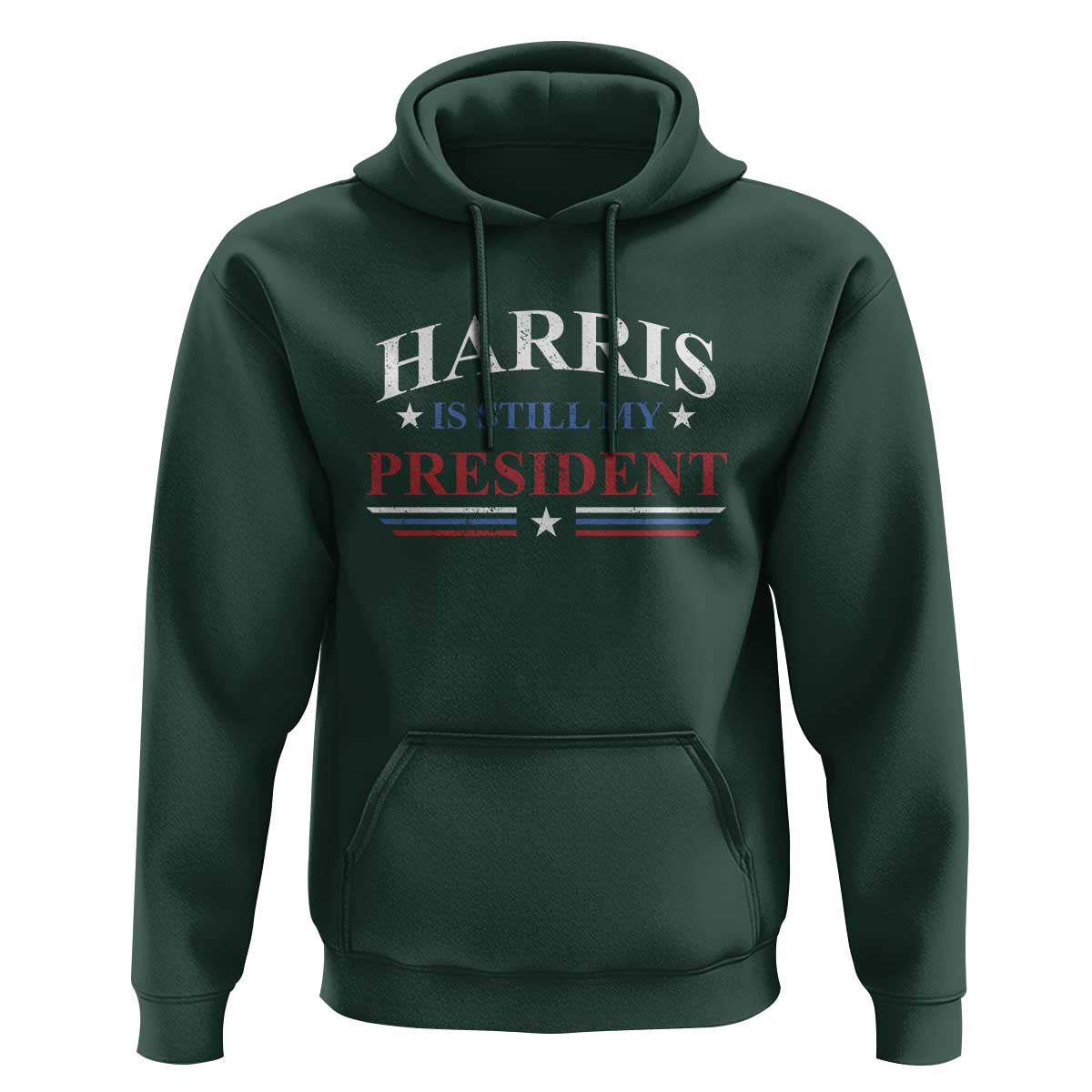 Harris Is Still My President Hoodie Star Striped