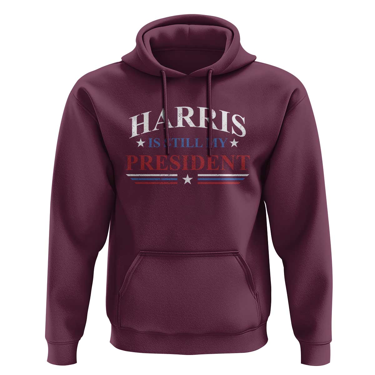 Harris Is Still My President Hoodie Star Striped