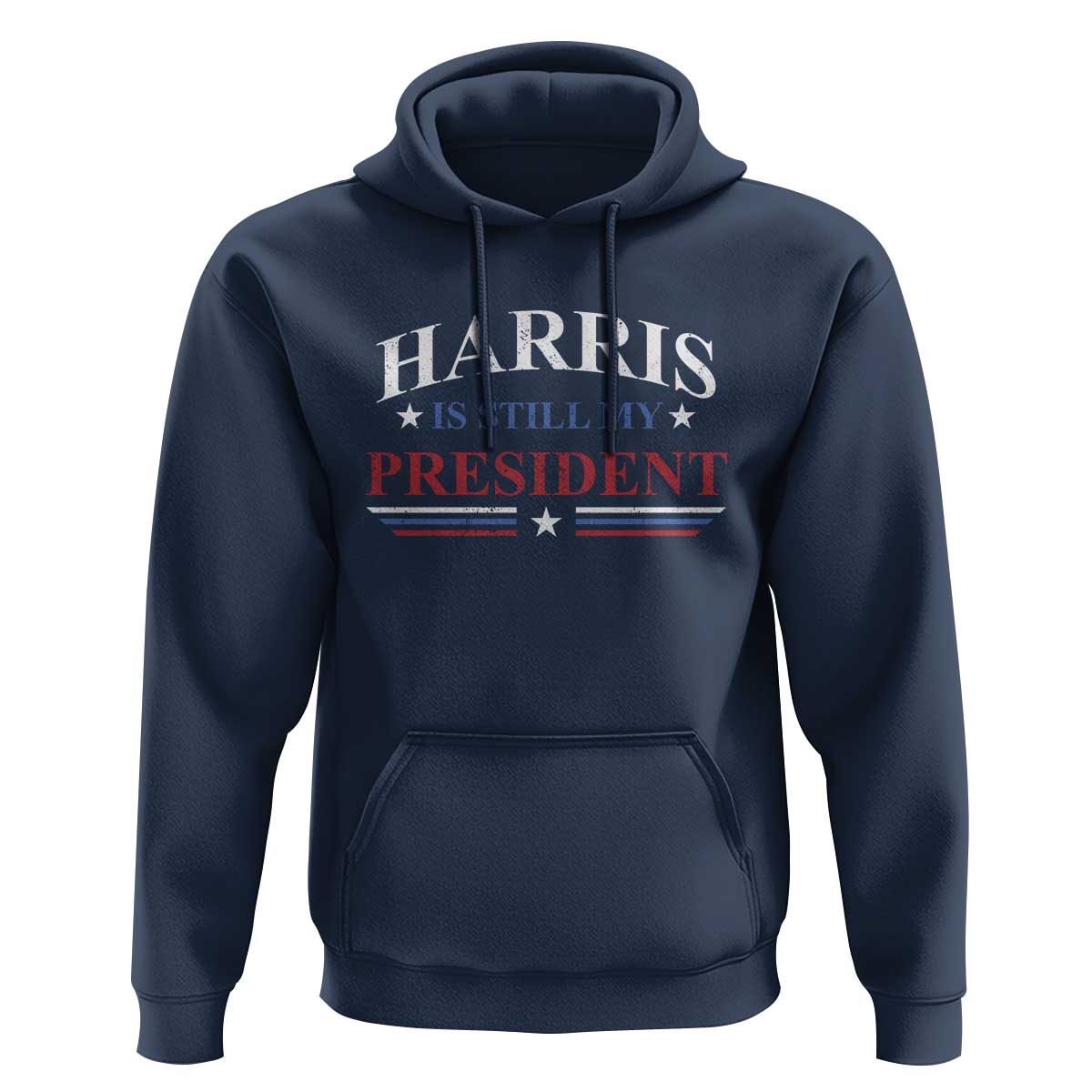 Harris Is Still My President Hoodie Star Striped