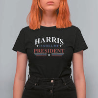 Harris Is Still My President T Shirt For Women Star Striped - Wonder Print Shop