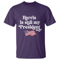 Harris Is Still My President T Shirt Vintage American Flag - Wonder Print Shop