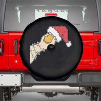 Funny Christmas Silly Goose Festive Holiday Spare Tire Cover - Wonder Print Shop
