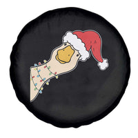 Funny Christmas Silly Goose Festive Holiday Spare Tire Cover - Wonder Print Shop