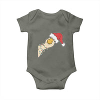 Funny Christmas Silly Goose Festive Holiday Baby Onesie - Wonder Print Shop