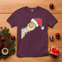 Funny Christmas Silly Goose Festive Holiday T Shirt - Wonder Print Shop