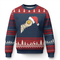 Funny Xmas Silly Goose Festive Holiday Ugly Christmas Sweater - Wonder Print Shop